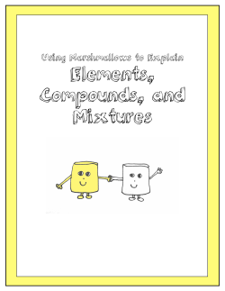 Elements, Compounds, and Mixtures
