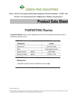 Prod duct Data a She eet