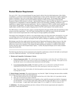 Rocket Mission (Europe)