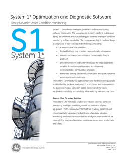 System 1* Optimization and Diagnostic Software