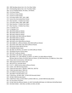 266 1992 Standing Liberty Coin-1 Oz. Fine Silver Dollar 267 (5 X