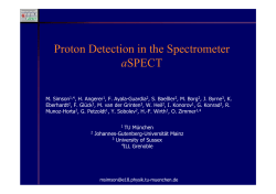 Proton Detection in the Spectrometer aSPECT