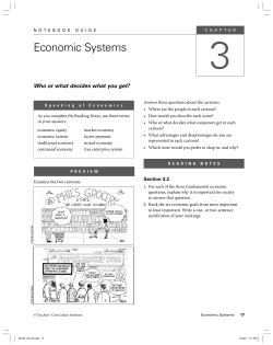 Economic Systems