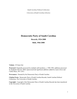 Democratic Party of South Carolina