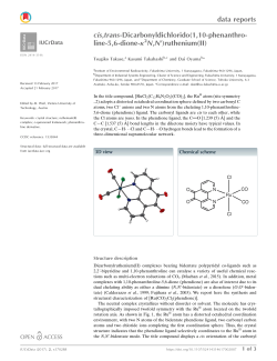 cis, trans-Dicarbonyldichlorido (1, 10-phenanthroline-5, 6-dione