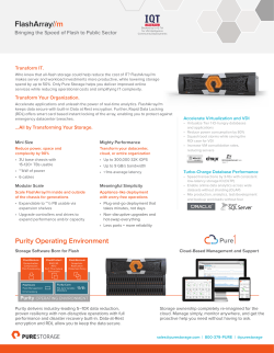 FlashArray - Pure Storage