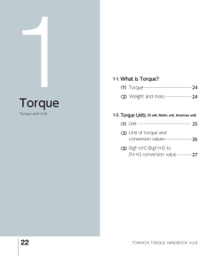 1. Torque
