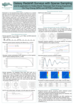 Galaxy redshift surveys with sparse sampling and its application to