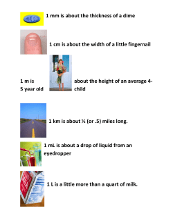 1 mm is about the thickness of a dime 1 cm is about the width of a