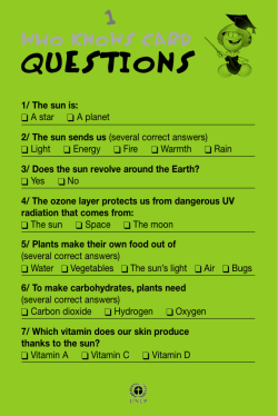 "Who Knows?" Cards