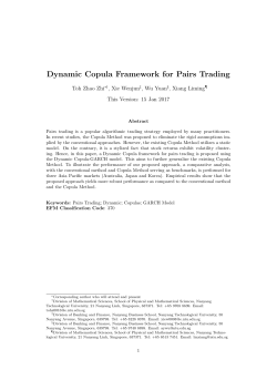 Dynamic Copula Framework for Pairs Trading