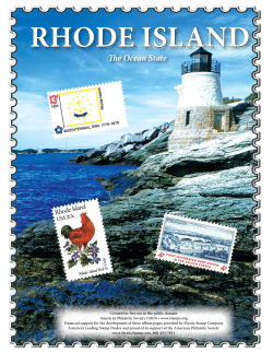 Rhode Island - American Philatelic Society
