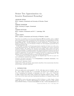 Steiner Tree Approximation via Iterative Randomized