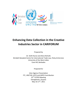 Data Collection in the Creative Industries Sector