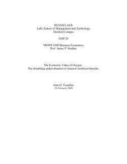 Market Failure: Rainforest