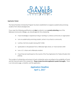 Application - Metropolitan Community College