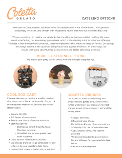 MOBILE CATERING OPTIONS COOL BOX CART COLETTA CRUISER