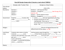 How did Georgia change when it became a royal colony? (SS8H2c