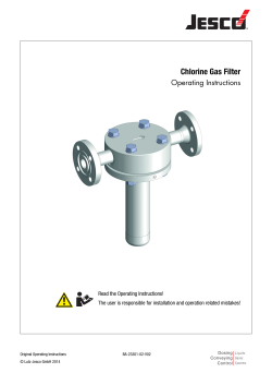 Chlorine Gas Filter - Lutz