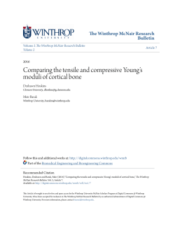 Comparing the tensile and compressive Youngâ•Žs moduli of