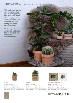our Nature catalogue