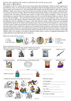 legend of King Arthur