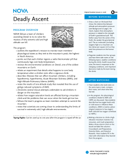 Deadly Ascent