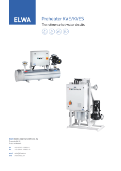 Preheater KVE/KVES