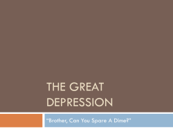 The Great Depression