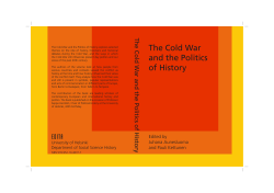 Finnish History Textbooks in the Cold War