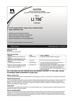 LI700 Label