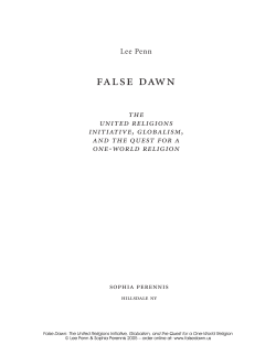 - False Dawn