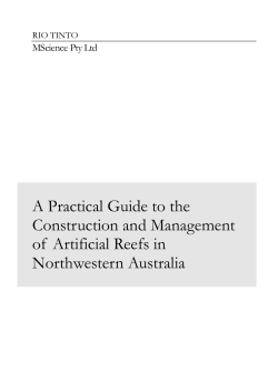 A Practical Guide to the Construction and Management