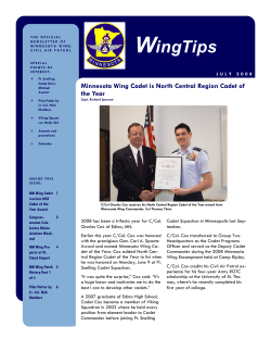 July - Minnesota Wing Civil Air Patrol