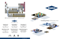 Shepherd Chemical Product Brochure