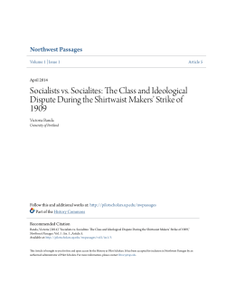 Socialists vs. Socialites: The Class and Ideological