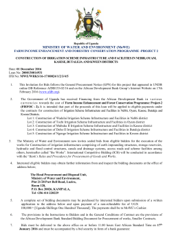 Farm Income Enhancement and Forest Conservation Programme