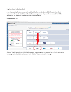 Dupli punch out for Business Cards