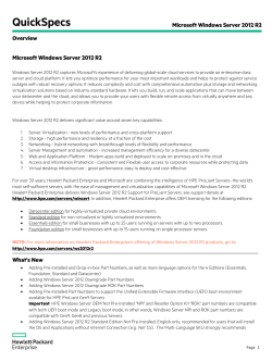 Microsoft Windows Server 2012 R2