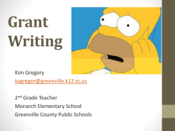 Grant Writing