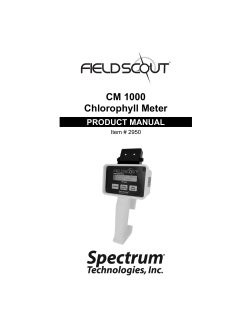 CM 1000 Chlorophyll Meter