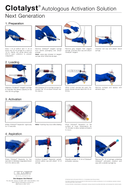 Clotalyst Autologous Activation Solution Next Generation