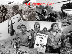 8.4 Vietnam War