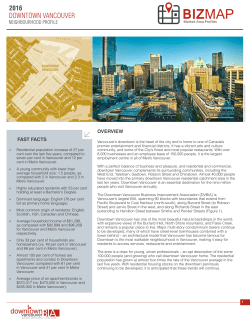 BIZMAP - Downtown Vancouver Business Improvement Association