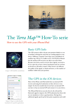 GPS usage - Terra Map