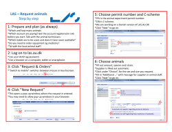 5: Choose permit number and C-scheme 4: Click &rdquo;New Request&rdquo; 3