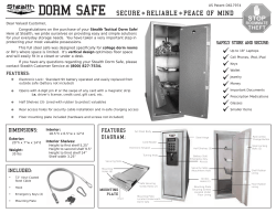 DORM SAFE - Dean Safe