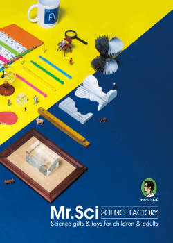 our catalog - Mr.sci science factory