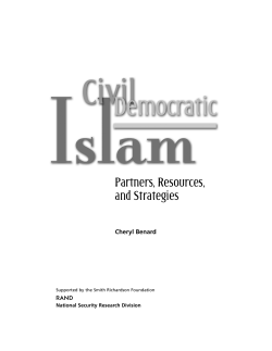 Civil Democratic Islam: Partners, Resources