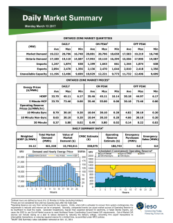 Daily Market Summary